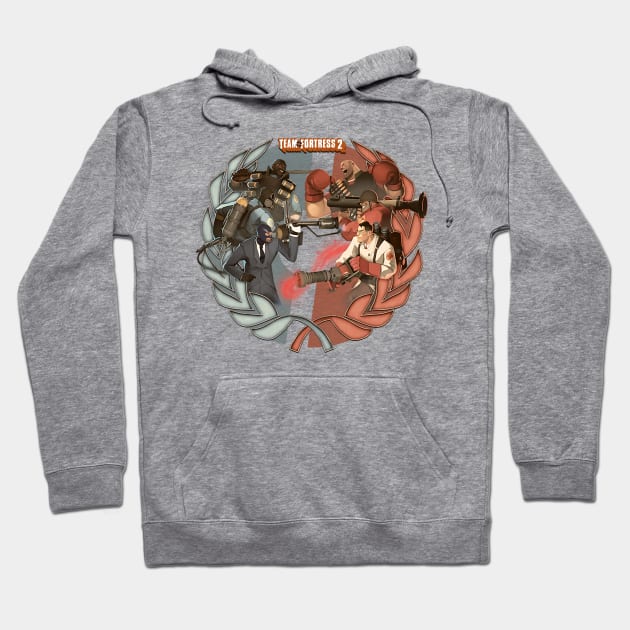 Team Fortress 2 Competitive Hoodie by DANJ16